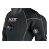 SEAC Men's Warmdry 4mm Neoprene Dry Suit, Black, 4X-Large (Model: 0060001009160A) view 4
