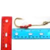 20 Fish WOW! 7/0 Assist Hook Gold-Plated 4X Strong Jigging Assist Fishing Hooks Size 7/0 for Vertical Speed jig, Knife jig, Butterfly Jigs, Flat Fall jig view 2