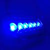 Pactrade Marine 2PCS Blue LED Stainless Steel Underwater Light Surface Mount view 4