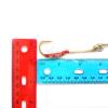 40 Fish WOW! Size 3/0 Gold 4X Strong Assist Hooks for Vertical Speed jig, Knife jig, Butterfly Jigs, Flat Fall jig view 2