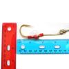 40 Fish WOW! Size 7/0 Gold 4X Strong Assist Hooks for Vertical Speed jig, Knife jig, Butterfly Jigs, Flat Fall jig view 2
