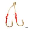 40 Fish WOW! Size 8/0 Gold 4X Strong Assist Hooks for Vertical Speed jig, Knife jig, Butterfly Jigs, Flat Fall jig view 3