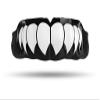 Impact All Sports Mouthguard Lacrosse, Football, Hockey, Basketball, Jiu-Jitsu, and More, Breathable Mouthguard for Youth Adults, Professional Custom-Fit, WhiteFangs view 1