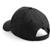 Beechfield Unisex Plain Original 5 Panel Baseball Cap (One Size) (White) view 2