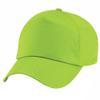 Beechfield Unisex Plain Original 5 Panel Baseball Cap (One Size) (Lime Green) view 1