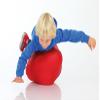 TOGU Octositz Multi-Cube - 13" x 13" x13" Rounded Cube for Balance Training, Play, and Active Sitting, Red view 2