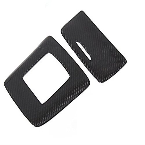 Eppar New Carbon Fiber Gear Box Cover 2PCS for Mercedes Benz CLA 45 AMG 2013-2017