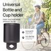 Kroozie 2.0 Bike Bottle Holder  Sturdy, Stainless Steel Bike Cup Holder for Handlebars, Horizontal Bars, & Cups up to 30 Oz.  Stroller, Cruiser, Scooter, & Ebike Accessories, Hot Pink view 2