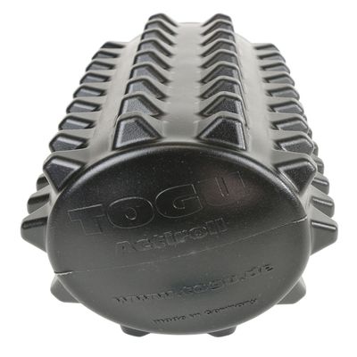 TOGU 30-4461BLK Actiroll Spiked Massage Roller, Short - 12" x 5", 5" Height, 5" Width, 12" Length, Black