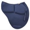 ECP Equine Comfort Products All-Purpose Contoured Correction Saddle Pad with Adjustable Memory Foam Inserts for Custom Support, Non-Slip, Shock Absorbing, 22 Spine, 19.5 Drop, Navy Blue view 2