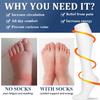 Sooverki Compression Socks for Women and Men Circulation (3 Pairs) is Best Support for Running Athletic Knee High Stockings Black White Gray Bulk 15-20 mmHg Light Classic Plain Gifts view 3
