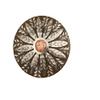 Partrade 1-1/2" Antique Flower Concho view 1