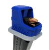 9mm Magazine Speed Loader compatible with Taurus G2/G2C G3/G3C PT-111 TH-9 Ruger P89 P95 KEL-TEC P-11 Walther PPS40; Ber 92, SCCY CPX-1, CPX-2; CZ 75, 85, SP-01, P-10 C Shadow, QL9Y BlueGray Stripe view 2