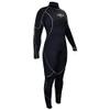 Aqua Lung Women's Aquaflex 7mm Back-Zip Jumpsuits - Black/Charcoal - Size 4 view 1