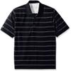 Antigua Youth Deluxe Shirt, Black/White/Steel, Small view 1