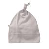 Babysoy Basic Single Knot Beanie (6-12 Months, Cloud) view 1
