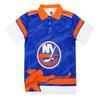 Outerstuff NHL Big Boys Youth Performance Short Sleeve Polo Shirt, Various Teams (New York Islanders, Medium (10-12)) view 2