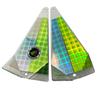 Shortbus Flashers - 8" Triangle Flasher (Plaid Hunter) view 1