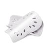 COUVER Soccer Breathable Shin Guards/Shin Pads, White S view 4