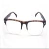ColorViper TR90 Lightweight half-rim Basic Square Reading Glasses 51mm-19mm-140mm (matte tortoise, 3.50) view 3