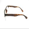 ColorViper TR90 Lightweight half-rim Basic Square Reading Glasses 51mm-19mm-140mm (matte tortoise, 3.50) view 4