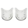 COUVER Soccer Breathable Shin Guards/Shin Pads, White M view 2