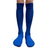 COUVER Polyester Softball Soccer Socks Baseball Football Socks for Youth Men and Women, Large, Blue, 1 Pair view 2