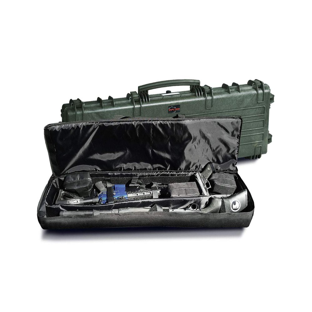 Explorer Cases 3 Gun Competition Combo, Olive, One Size
