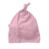 Babysoy Basic Single Knot Beanie (6-12 Months, Petal) view 1