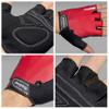 GripGrab Rouleur Short Finger Padded Summer Cycling Gloves Fingerless Cushioned Bicycle Mitts Pull-Off Tabs view 3