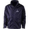 Dunbrooke Men's Navy Dallas Cowboys Circle Sportsman Waterproof Packable Lightweight Full-Zip Jacket view 2