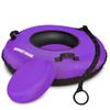 Slippery Racer Heavy Duty Commercial Snow Tube, Hard Bottom, Cushion Insert, Canvass Cover-42 (Purple, 1) view 2