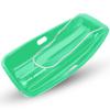Slippery Racer Downhill Sprinter Flexible Kids Toddler Plastic Cold-Resistant Toboggan Snow Sled with Pull Rope and Handles -35 Inch (Green, 2) view 2