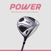 Aspire XD1 Women's Golf Club Set  Ultra-Light Graphite Shafts, Driver, Fairway, Hybrid, 6-PW Irons, Putter, Stand Bag & Headcovers  Right-Handed, Available in Regular, Petite & Tall Sizes  Purple view 4