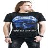 Metallica Men's Ride The Lightning Tracks (Back Print) Slim Fit T-Shirt Large Black view 2