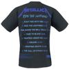 Metallica Men's Ride The Lightning Tracks (Back Print) Slim Fit T-Shirt Large Black view 4