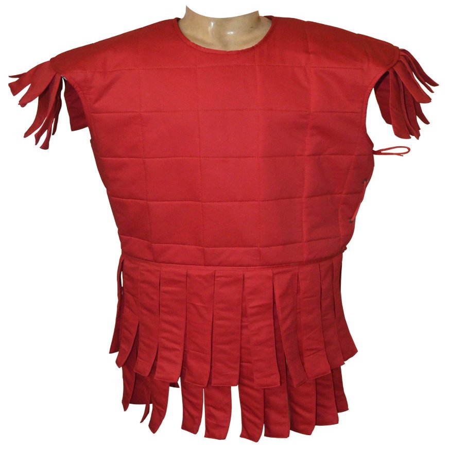 Allbeststuff Sleeveless Cotton Roman Subarmalis ABS (RED, 59)