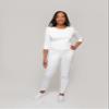 Alfred Dunner Womens Allure Slimming Missy Short Stretch Pants - Modern Fit, Figure Flattering Style, Contoured Cut, White, 14 view 2