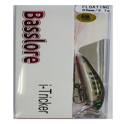 Mukai Minnow Bass Lore Eye Tricker, 2.6 inches (65 mm), 0.1 oz (3.7 g), Yamame Lure