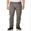 WT02 mens Basic Color Twill Stretch Span Pants, Dark Grey(new), 36W x 32L US view 3