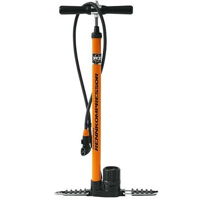 SKS Rennkompressor Orange Multi Valve Floor Pump 16 Bar (AV, SV DV 10063