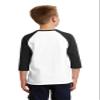 Port & Company Youth Core Blend 3/4-Sleeve Raglan Tee view 2