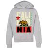 California Republic Original Retro Bold Youth Sweatshirt Hoodie - Grey Heather Large view 1