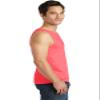 Port & Company Essential Pigment-Dyed Tank Top PC099TT Neon Coral Large view 3