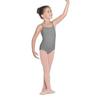 Bloch Dance Girls Parem Microlux Camisole Leotard, Grey, 4-6 view 1