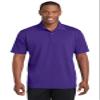SPORT-TEK Unisex PosiCharge RacerMesh Polo Purple view 1