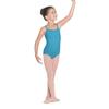 Bloch Dance Girls Parem Microlux Camisole Leotard, Turquoise, 4-6 view 1