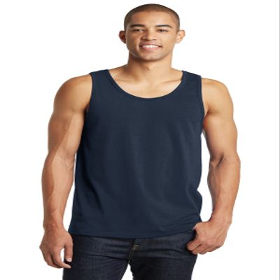 District DT5300 Men's The Concert Tank New Navy Medium
