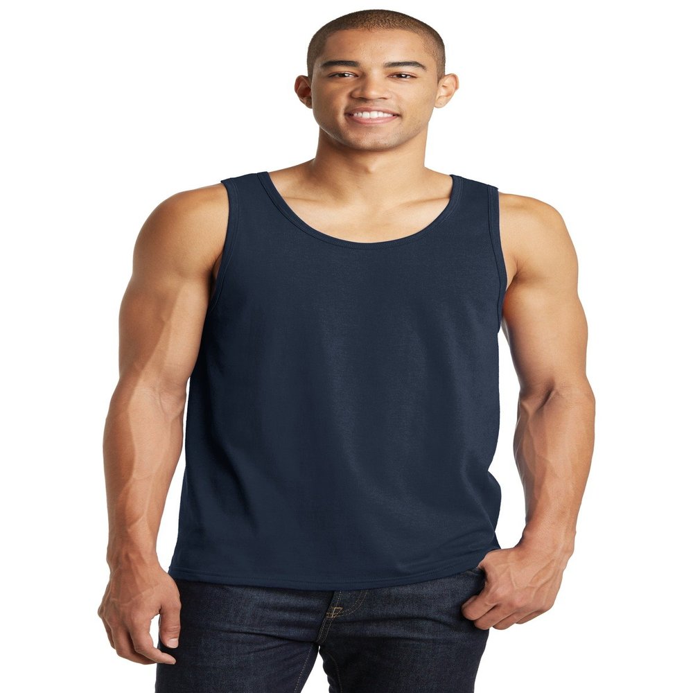 District DT5300 Men's The Concert Tank New Navy Medium