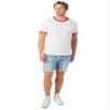 Alternative Men's Keeper Ringer Tee, White/Red, X-Large view 4